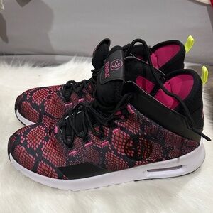 Zumba Airfunk Snake skin Black and Pink Sneakers